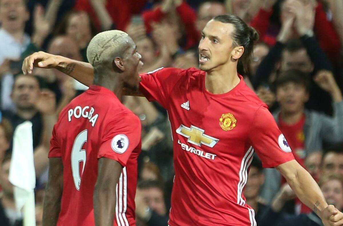 El divertido duelo entre Paul Pogba y Zlatan