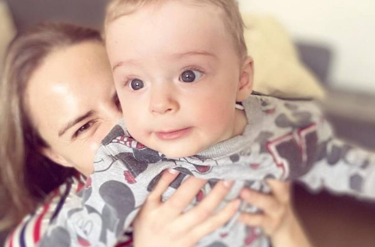 Las bellas fotografías de Valeria Ortega y su pequeño hijo durante sus vacaciones