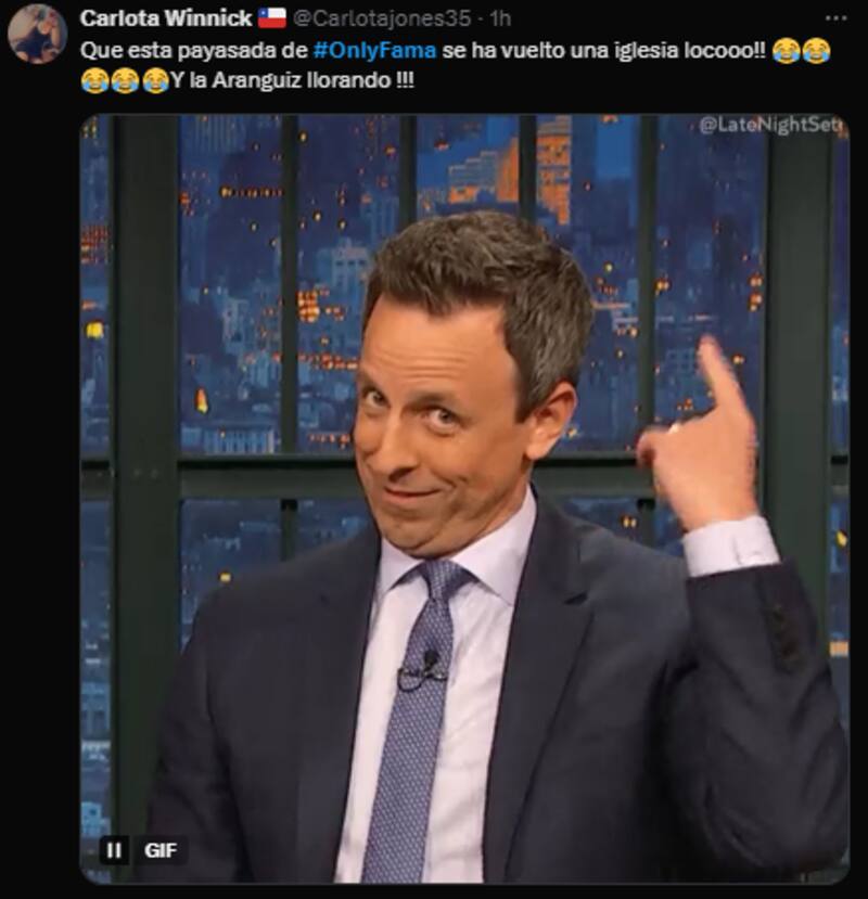 Los panelistas llegaron a las lagrimas. Fuente: X.com.