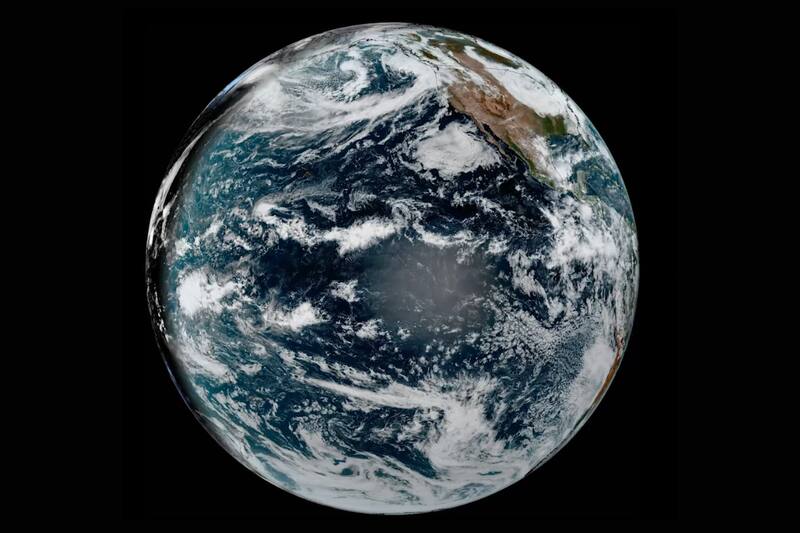 El registro fue compartido por la NOAA a través de sus redes sociales.