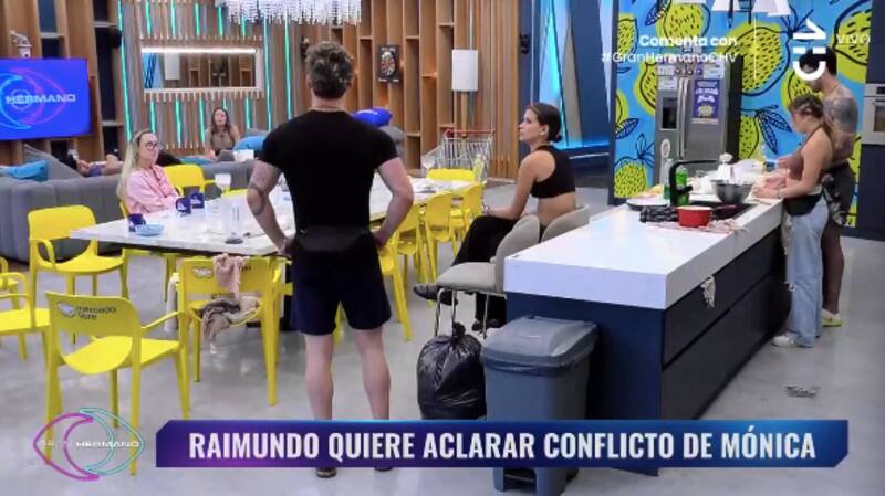Fuerte discusión se vivió en "Gran Hermano" Chile. Foto: CHV.