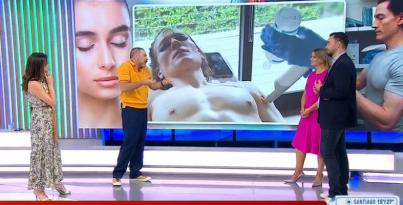 José Antonio Neme aseguró que no quiere verse más joven. Créditos: Pantallazo Mega