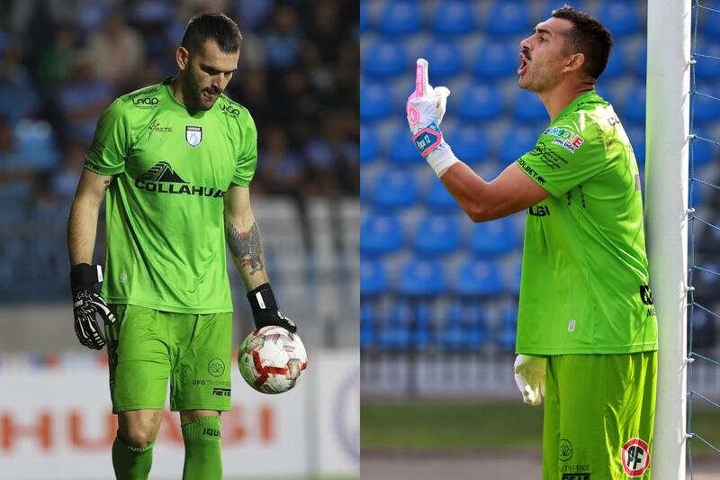 Daniel Castillo y Daniel Sappa se han repartido el arco de Deportes Iquique.