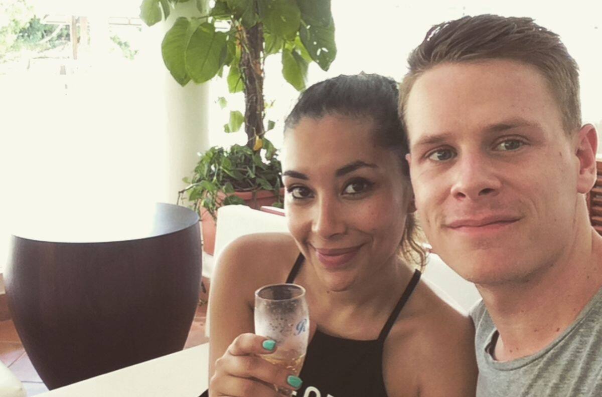 Por una aplicación de citas: Natalia Rodríguez, "Arenita", contó cómo nació la historia de amor entre ella y su esposo Jens Bach