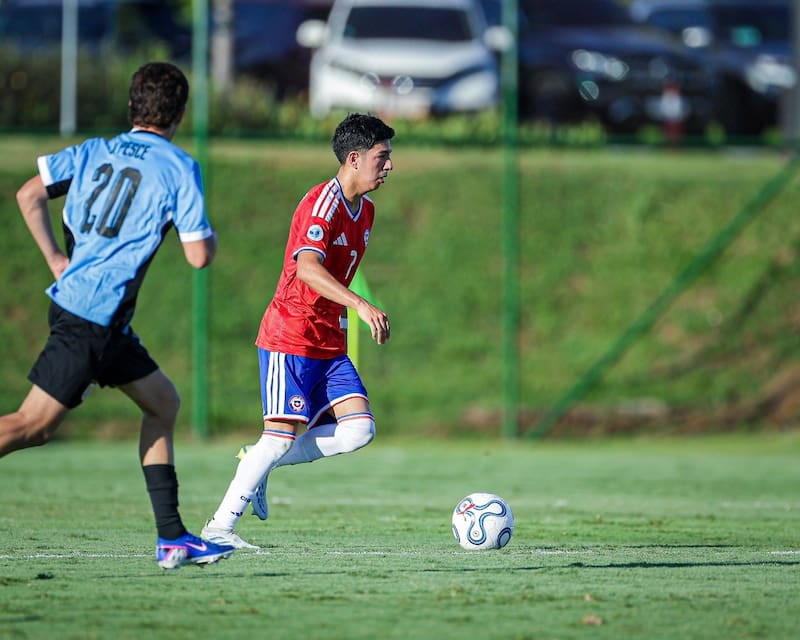 Chile rescató un empate agónico en su estreno en el Sudamericano Sub 17. Foto: Richard Ramirez - Comunicaciones FFCh