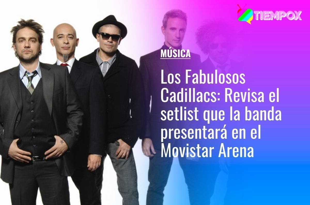 Los Fabulosos Cadillacs en Chile: Este sería el posible setlist que la banda interpretará en el Movistar Arena