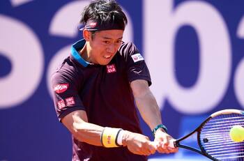 VIDEO: El gran punto de Kei Nishikori, próximo rival de Cristian Garín en el ATP de Barcelona