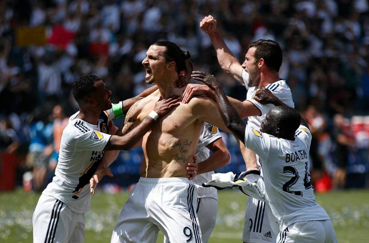 Se cumplen 2 años del golazo en el debut de Zlatan Ibrahimovic en la MLS