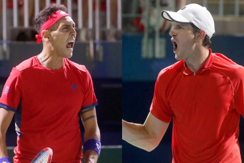 jugarán la próxima semana en el circuito ATP.