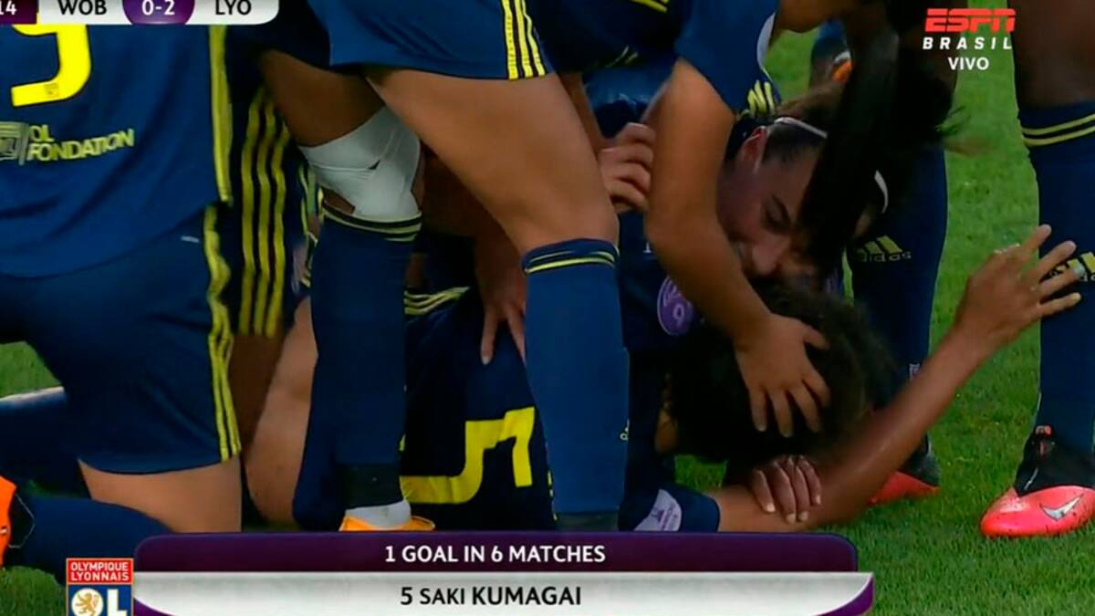 El tremendo golazo de Kumagai para poner el segundo del Lyon