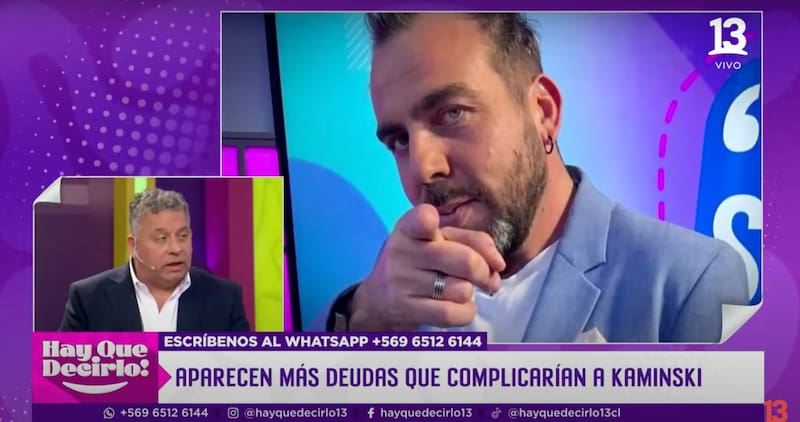 El animador vive un complejo momento.