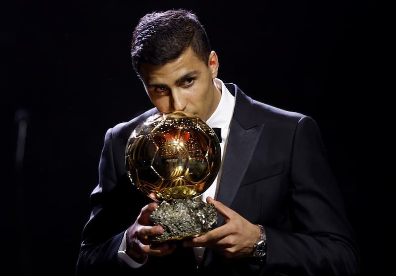 el Balón de Oro fue inscrito para la Champions. Foto: EFE.