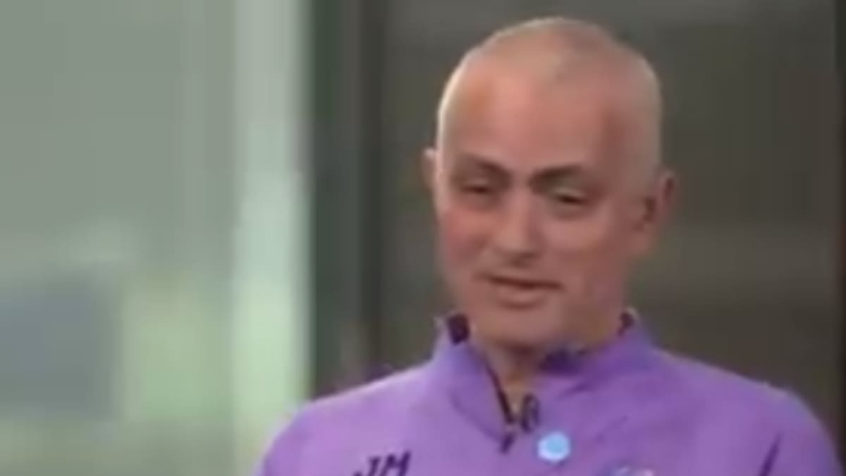 Inesperada respuesta de Mourinho explicando la razón de su nuevo look