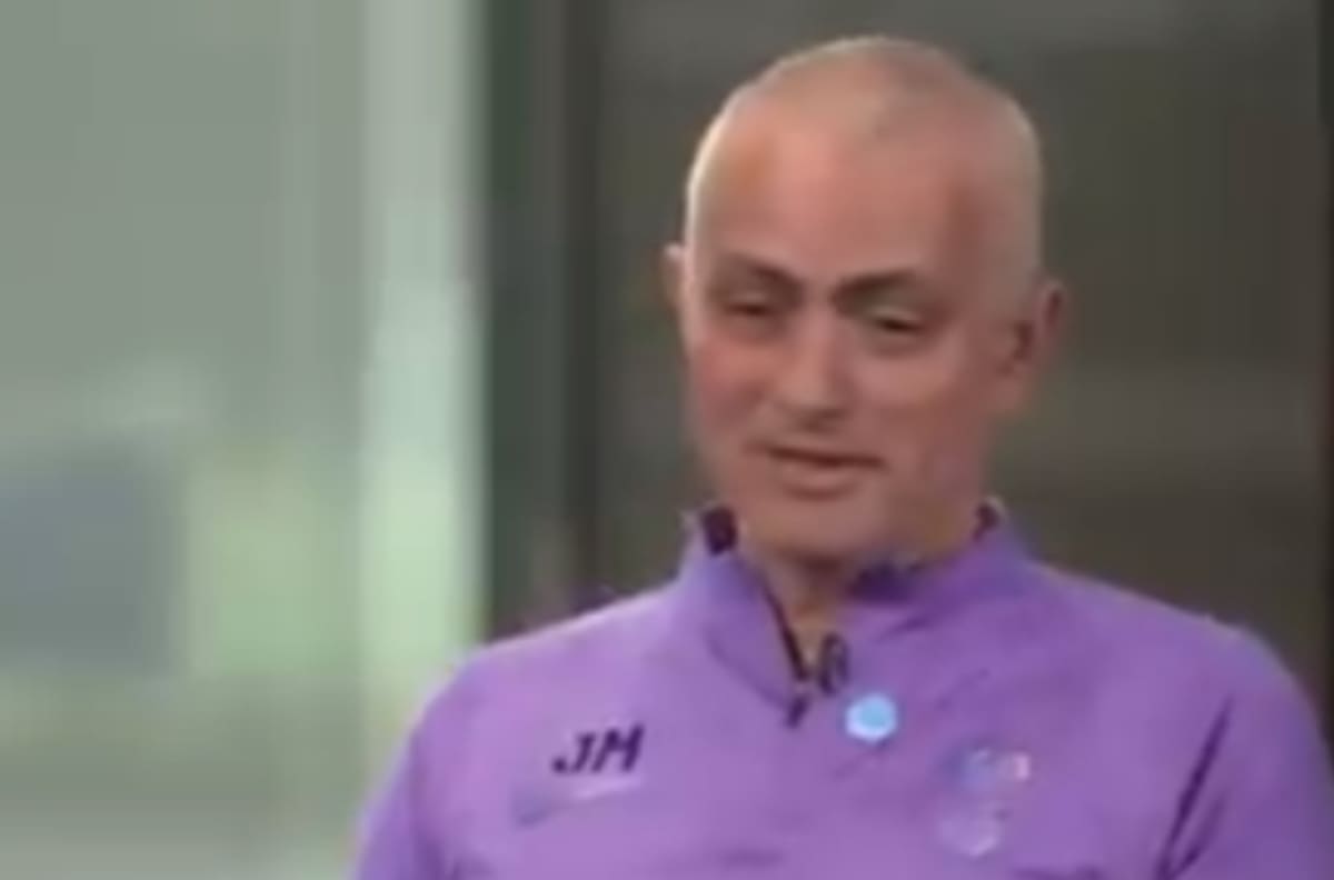 Inesperada respuesta de Mourinho explicando la razón de su nuevo look