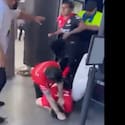 VIDEO | ¡Quedó la escoba! Hinchas mexicanos desatan el caos con batalla campal en Estados Unidos