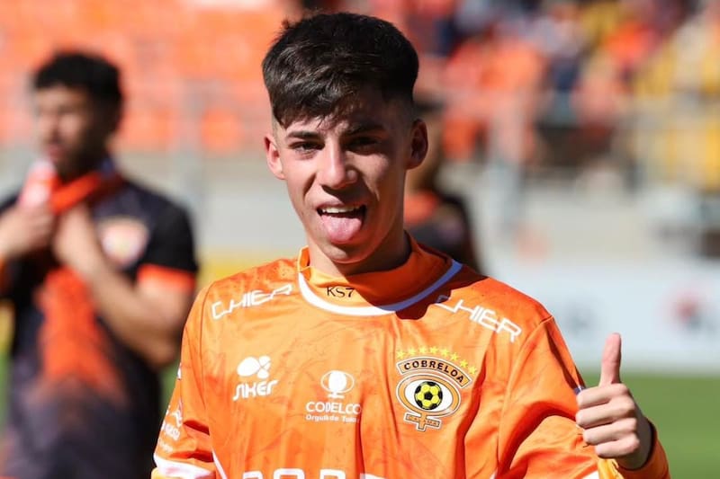 , canterano de Cobreloa. Foto: @cobreloasadpoficial