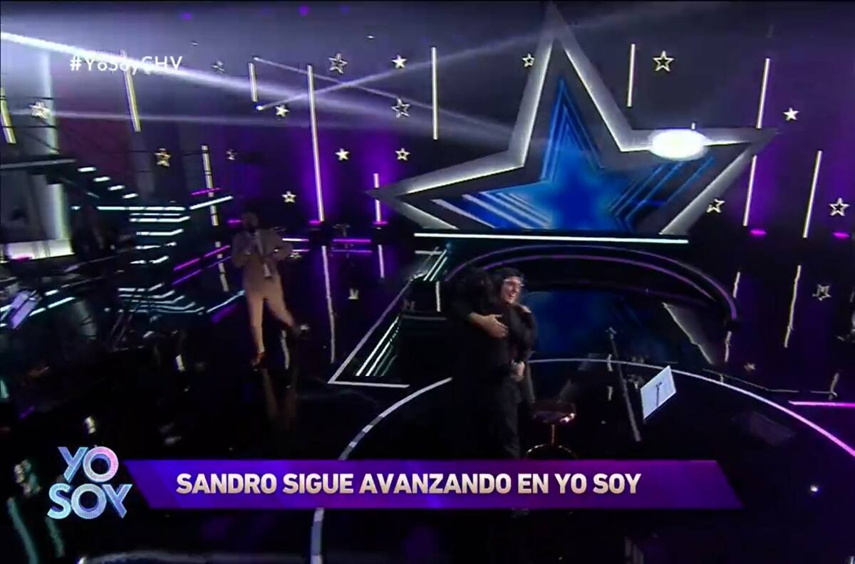 “Estuviste a punto de matarme": Sandro ganó por primera vez un duelo en “Yo Soy” y Jean Philippe Cretton lo celebró con todo