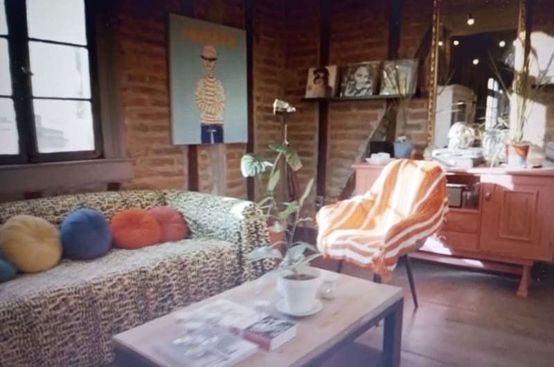 Así es la casa de Dani Ride. Créditos: Pantallazo CHV