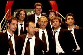 "Era una coreografía a prueba de tontos": Jorge Zabaleta, Rodrigo Bastidas y Gonzalo Valenzuela recordaron la fallida presentación de "Machos" en el Festival de Viña 2003