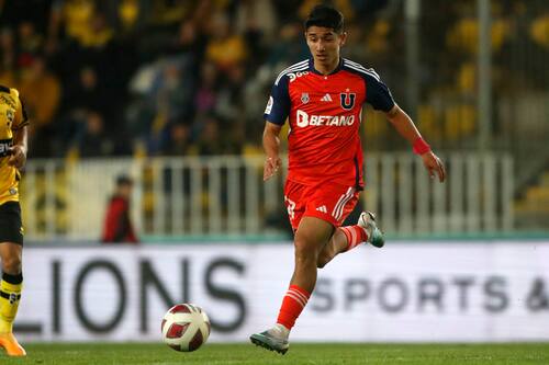 El jugador de Universidad de Chile, Jeison Fuentealba.