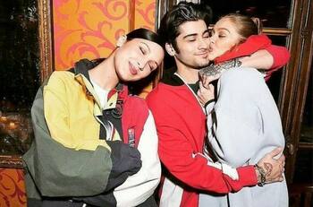 Así fue la celebración del cumpleaños 26 de Gigi Hadid junto a Zayn Malik y Bella Hadid