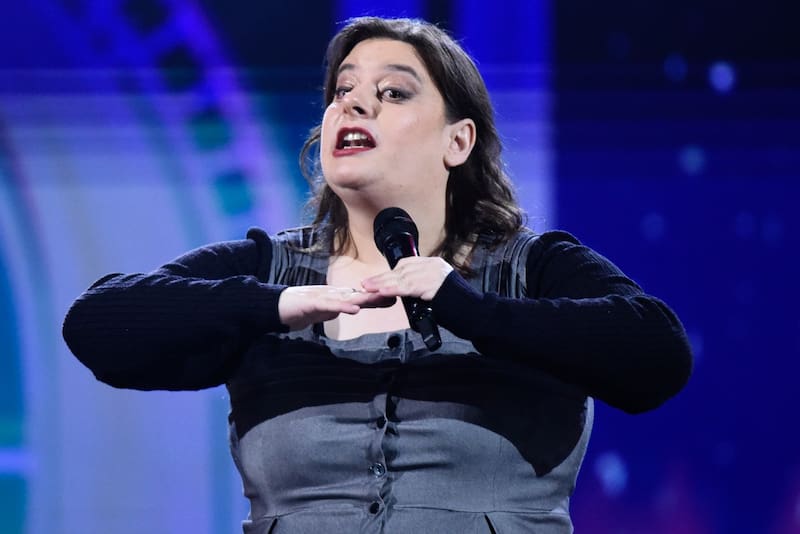 En el escenario de la Quinta Vergara / Agencia Uno