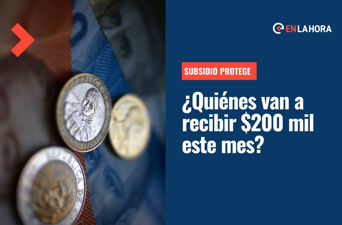 Subsidio Protege: En unos días comenzará el pago del bono que entrega $200 mil por tres meses y aquí podrás saber si lo recibes