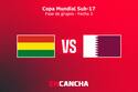 MARCADOR FINAL | Bolivia 0 - Catar 0 por Mundial Sub 17