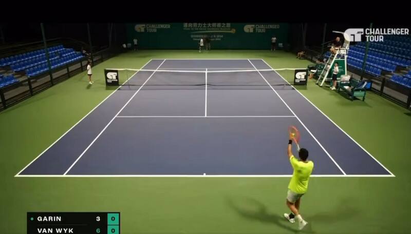 vivió tenso momento en el Challenger de Shanghai