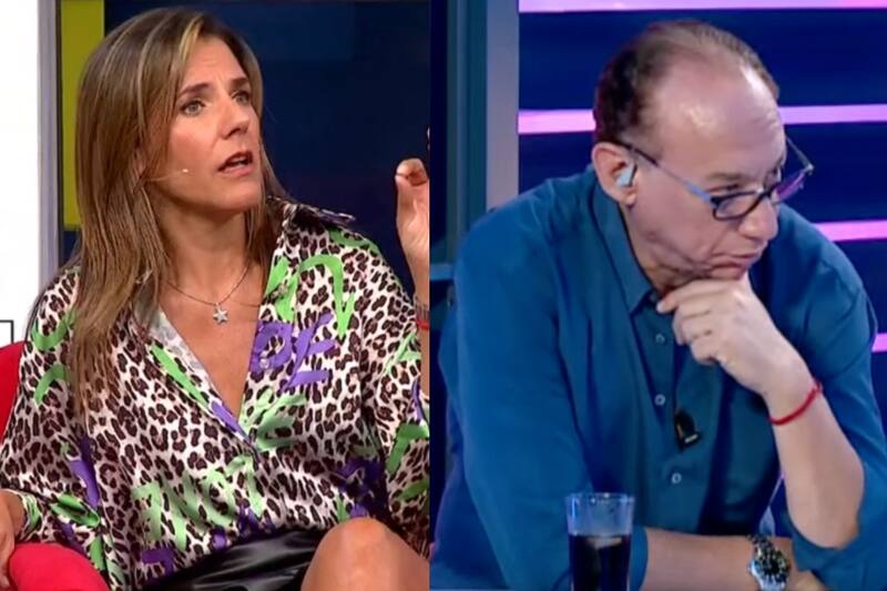 Julia Vial repasa a Mauricio Israel. Créditos: Zona Latina/TV+.