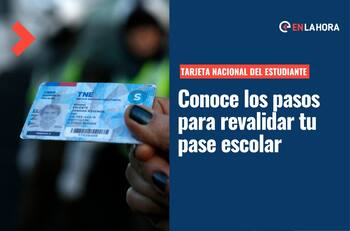 Comienza la revalidación de la TNE en la Región Metropolitana: Revisa cómo puedes hacerla acá