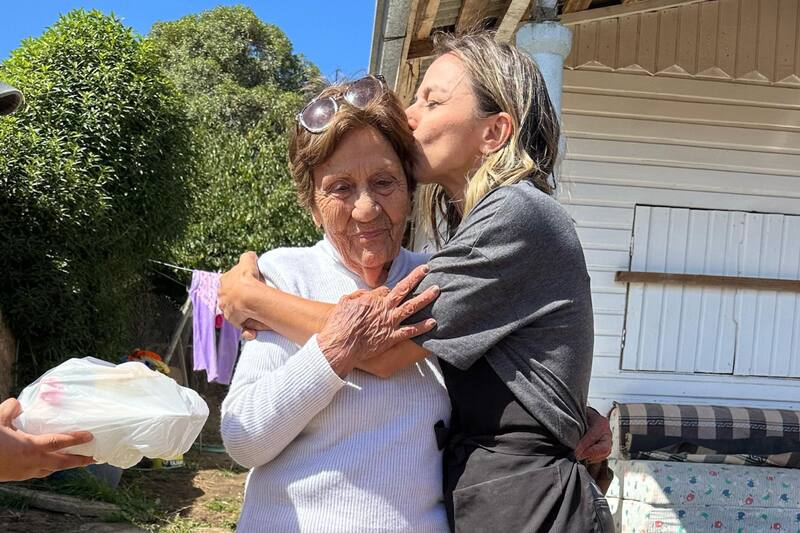 La actriz mostrará paisajes de Chile en su nuevo programa.