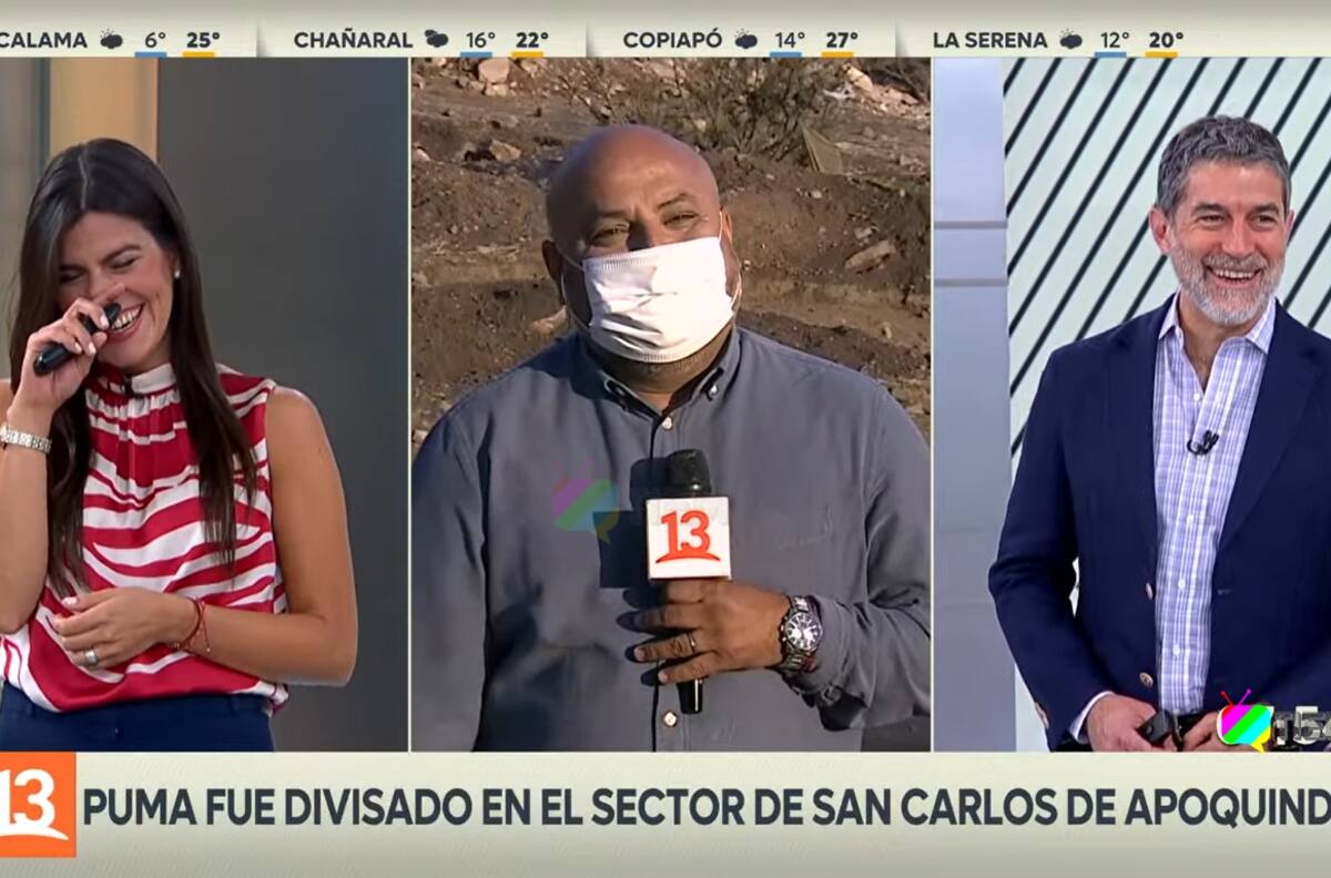 Provocó la risa de Natalia López y Polo Ramírez: La inesperada broma en vivo de Miguel Acuña en Canal 13