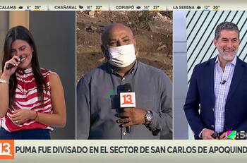 Provocó la risa de Natalia López y Polo Ramírez: La inesperada broma en vivo de Miguel Acuña en Canal 13