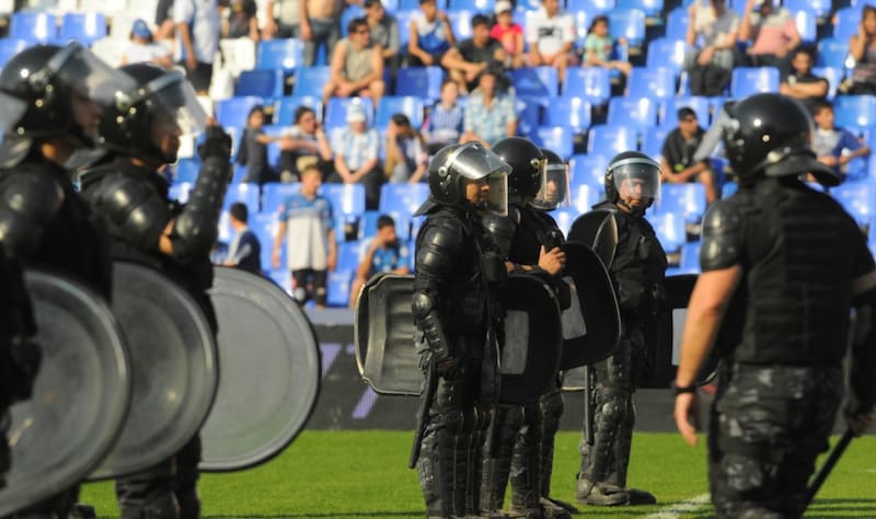 el duelo en Mendoza contará con un importante contingente policial.