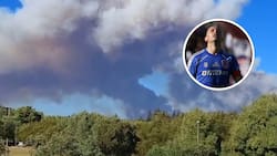 Amistoso entre Universidad de Chile y Racing en serio riesgo de suspenderse por incendio forestal