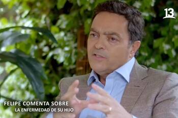 "Me ayudó a sacar lo mejor de mí": Felipe Izquierdo relata cómo sobrellevó la compleja enfermedad que afectó a su hijo