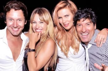 Unidos hace años: La gran amistad de María Alberó e Iván Zamorano junto a Benjamín Vicuña y Pampita Ardohain