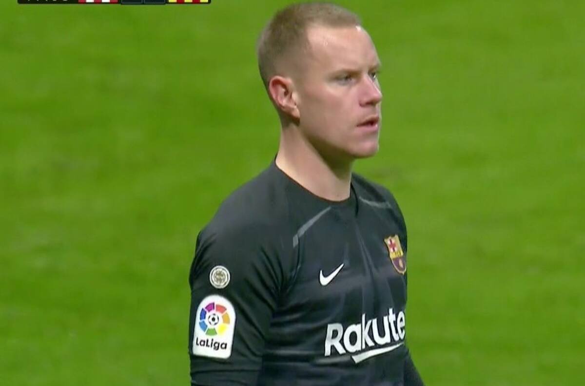 ¡Un pulpo! Marc Ter-Stegen volvió a lucirse con una tremenda tapada ante Atlético de Madrid