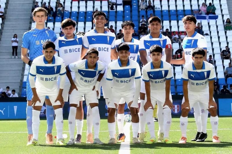 La UC clasificó a la final del Torneo de Verano 2026, organizado por Universidad de Chile. Foto: Fútbol Joven CL en Instagram.