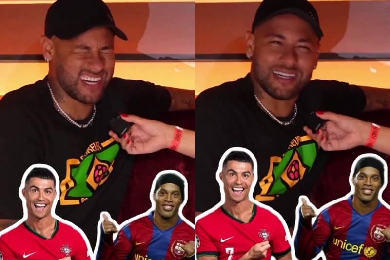 tuvo que elegir entre Cristiano Ronaldo y Ronaldinho.