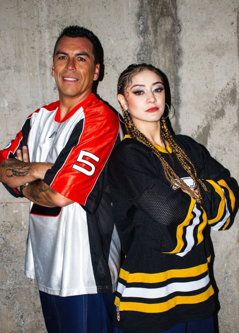 La pareja de baile lo dio todo en Fiebre de Baile.