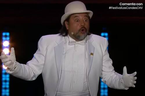 Esta fue la exitosa rutina de Bombo Fica en el Festival de Las Condes 2025