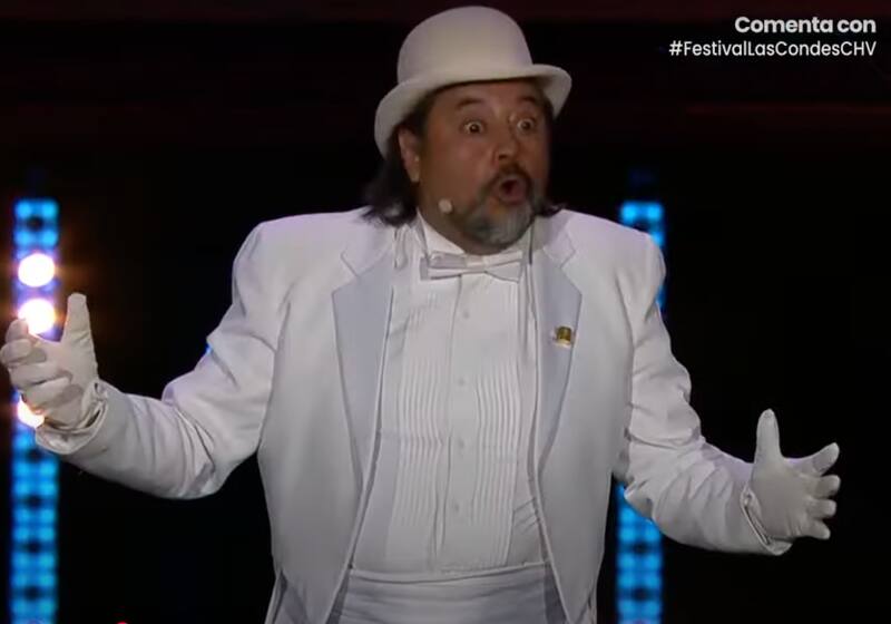 arrasó con la audiencia en su presentación en el Festival de Las Condes 2025. (Foto: Chilevisión)