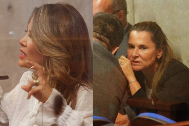 Paulina de Allende-Salazar gana juicio contra Cathy Barriga. Créditos: Agencia Uno.