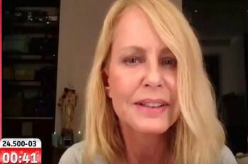 Cecilia Bolocco reapareció en la Teletón con potente mensaje