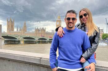 Maura Rivera paseó por el Palacio de Buckingham y mostró los preparativos para el jubileo de la Reina Isabel II