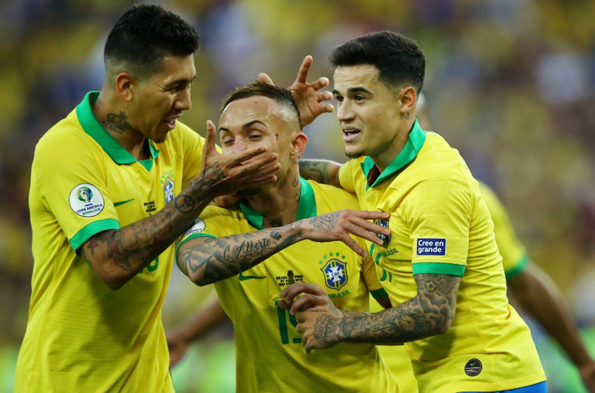 Revisa los goles con que Brasil se alzó campeón de la Copa América frente a Perú