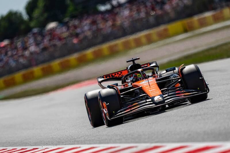 dominó la escena en el GP de España. Foto: EFE.