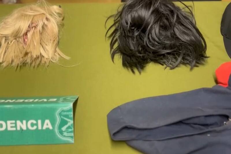 Los detenidos son un hombre y una mujer. Créditos: Carabineros.